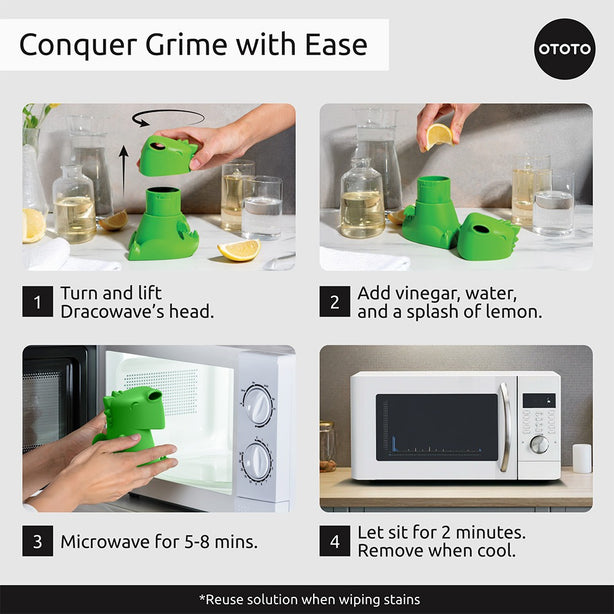 OTOTO Dracowave - Microwave Cleaner