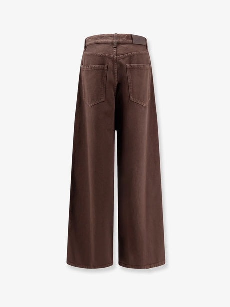 Brunello Cucinelli The Relaxed Boyfriend Jean-Soft Barrel Leg - Fondente