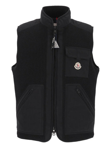 Moncler Lenevra Down Padded Vest - Black