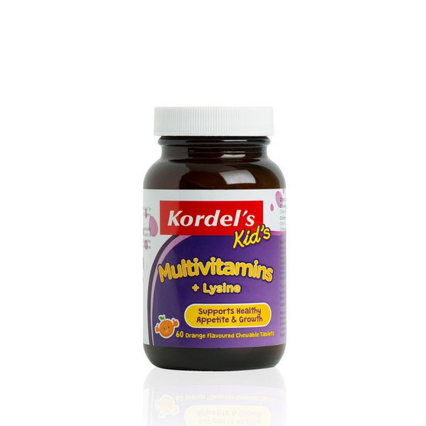 Kordel’s Kid’s Multivitamins + Lysine T60