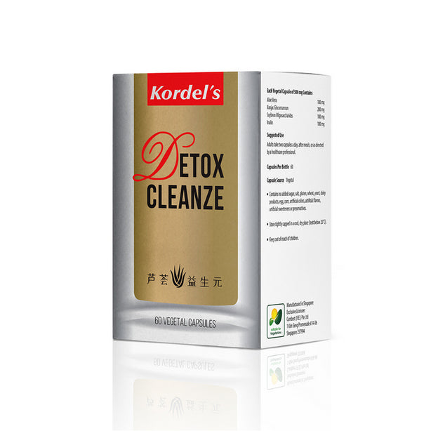 Kordel's Detox Cleanze Aloe + Prebiotics 60s