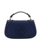 Blondie Medium Smooth Leather Top Handle Bag - Blue