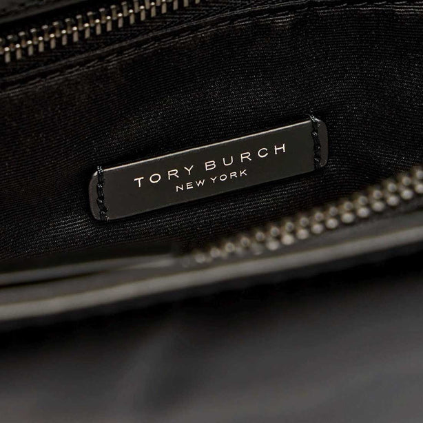 TORY BURCH Kira Diamond Quilt Convertible Shoulder Bag Black RS-174882
