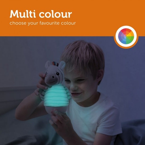 Zazu Zack the Zebra, Tumbler Nightlight with Auto Shut-Off