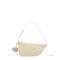 Shield Small Lambskin Sling Bag - Pearl