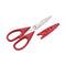 Zebra Together 4 Inch Multi-Purpose Kitchen Scissors Red Heavy Duty Scissors