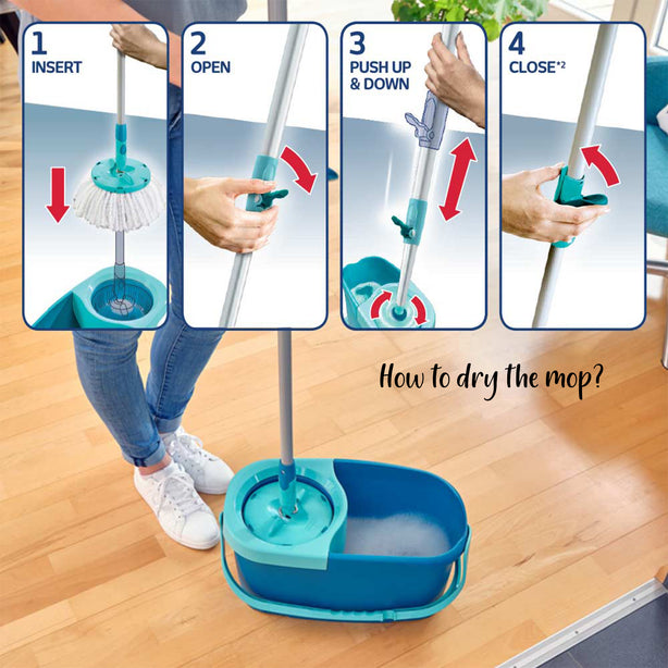 L52101 Clean Twist Disc Mop Ergo Set