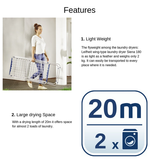 L81158 Laundry Dryer Siena 200 Aluminium