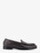 Bottega Veneta Silenzio leather loafers with Intrecciato motif - Espresso