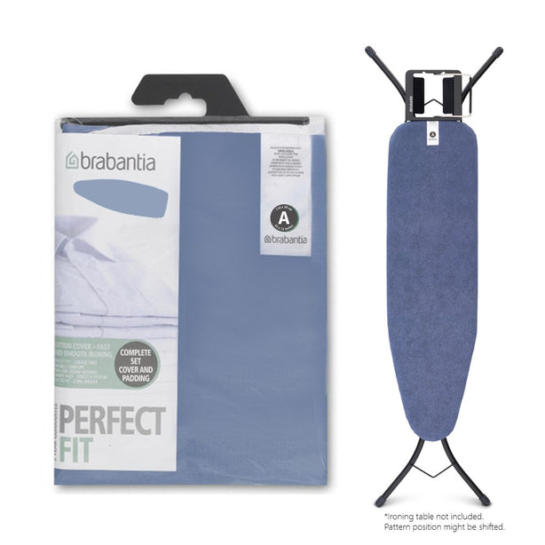Brabantia PerfectFit Ironing Board Replacement Cover Complete Set, A, 110 x 30 cm