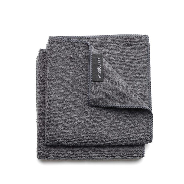 Brabantia SinkSide Microfibre Dish Cloths, 30 x 30 cm, Set of 2