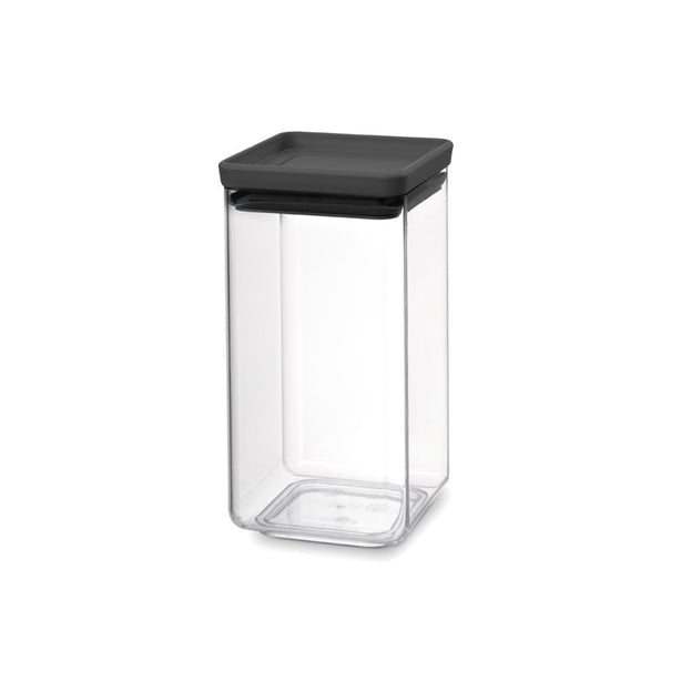 Brabantia Tasty+ Stackable Square Canister, 1.6 L