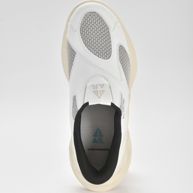 AJL Walking Pro Ivory White - Men Shoes YC005-2A