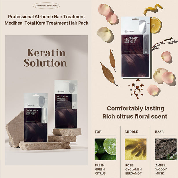 Mediheal Total Kera Treatment Hair Pack Box 5s