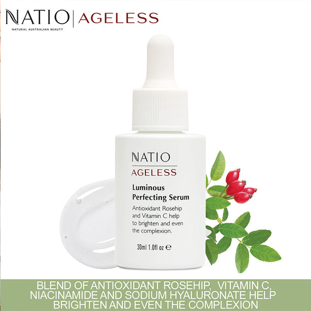 Natio Ageless Luminous Perfecting Serum, 30ml
