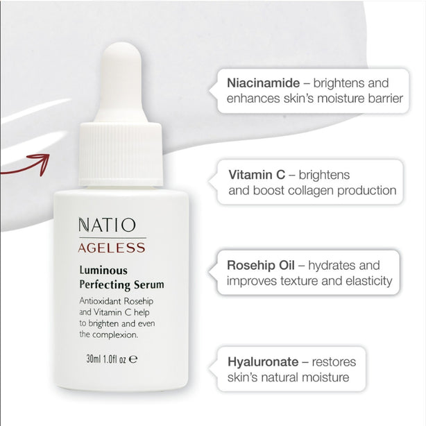 Natio Ageless Luminous Perfecting Serum, 30ml Robinsons Singapore