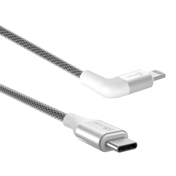 J5create USB Type-C To Lighting Cable L-Shape White Colour