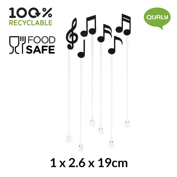 Qualy Melodrinks Stirrer Set