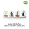 Qualy Four Seasons Seasoning Shaker Set