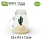 Qualy All Seasons Glass Mug And Lid/Holder (Summer)