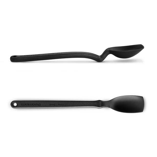 Dreamfarm Mini Supoon - Sit-Up Scraping Spoon (Black)