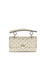 Valentino Garavani Rockstud Spike mini Top Handle Bag in nappa - Light Ivory