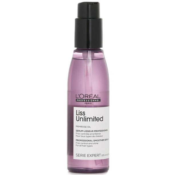 Professionnel Serie Expert - Liss Unlimited Primrose Oil Frizz Control & Shine Smoother Serum (all Hair Type) - 125ml/4.2oz