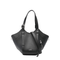 Hammock Flip Calfskin Shoulder Bags - Black