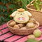 [POMPOMPURIN X KAKAO FRIENDS] Kakao Friends Pompompurin Face Pouch - Choonsik (International Shipping)