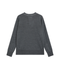 Grey Wool Sweater With Numeric Logo