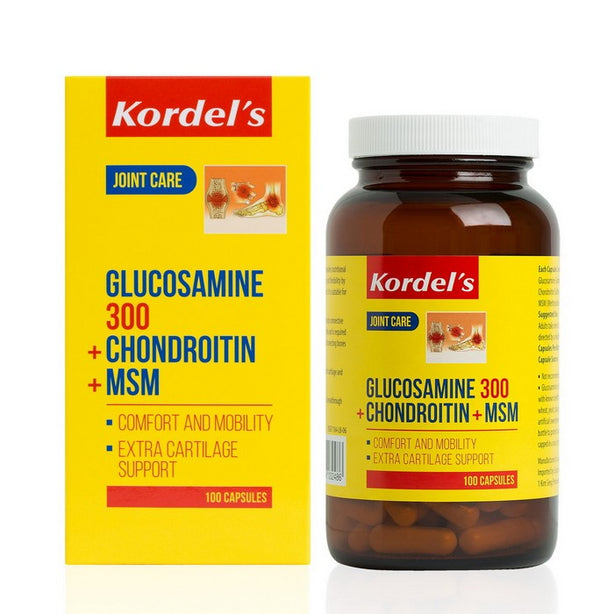 Kordel’s Glucosamine 300 + Chondroitin + MSM C100