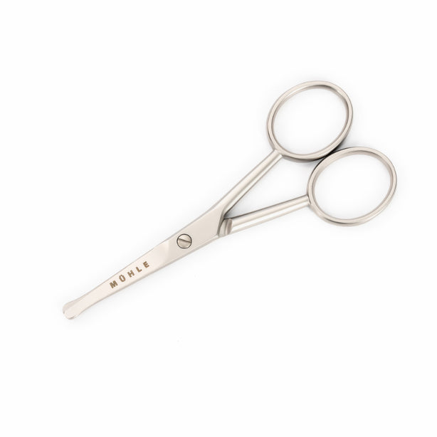 MUHLE Beardcare Beard, Nose and Ear Hair Trimming Scissors