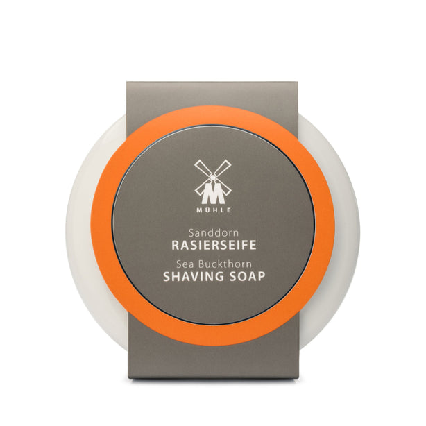 MUHLE Sea Buckthorn Shaving Soap in Porcelain Bowl