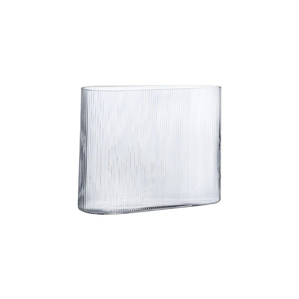NUDE Mist Vase Wide Caramel