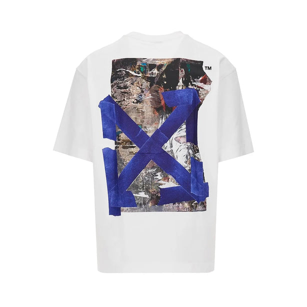 OFF WHITE Bacco Arrow Skate' cotton T-shirt