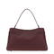 Calf Leather Handbag - Purple