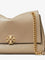Tory Burch Charlie Leather Shoulder Bag - Softcement