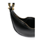 Hula Hoop Calfskin Handbag - Black