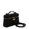 Romy Slim Top Handle Bag - Black
