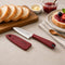 Zebra Together 4 Inch Fruit Knife Red Stainless Steel Kitchen Utility Knife