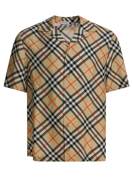Burberry Oversized silk shirt - Beige