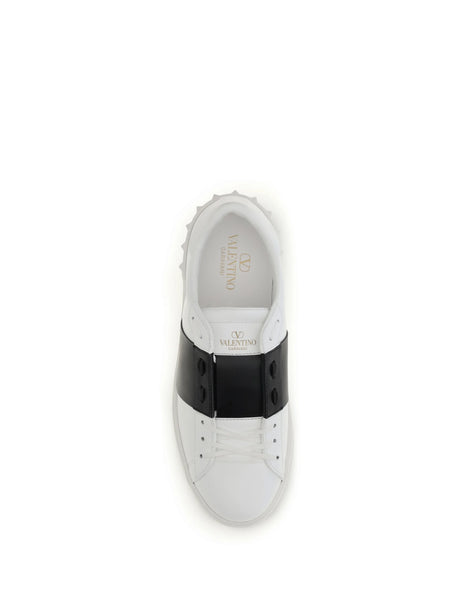 Valentino Garavani Open Sneakers - White/Marine/White