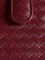 Bottega Veneta Lauren 1980 Intrecciato Leather Handbag - Lava Red-Brass V