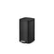 Eko Rectangle Step Bin With Soft Closing Lid 9L Black Stella