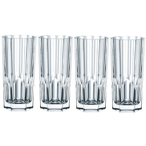 Nachtmann Lead Free Crystal Longdrink Set Of 4Pcs