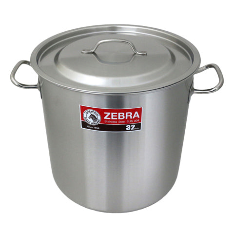 Zebra Stock Pot 32Cm