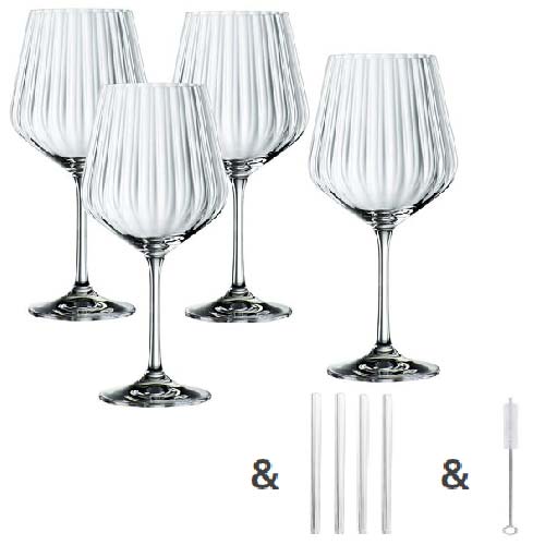 Nachtmannlead Free Cyrstal Gin Tonc Set Consist Of 4Xgin Tonic Glass