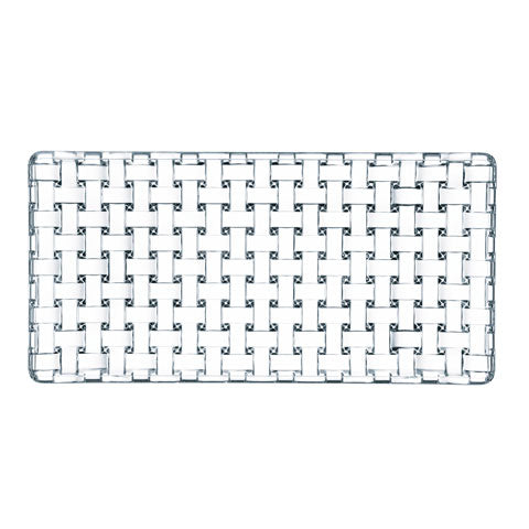 Nachtmann Lead Free Crystal Rectangular Plate
