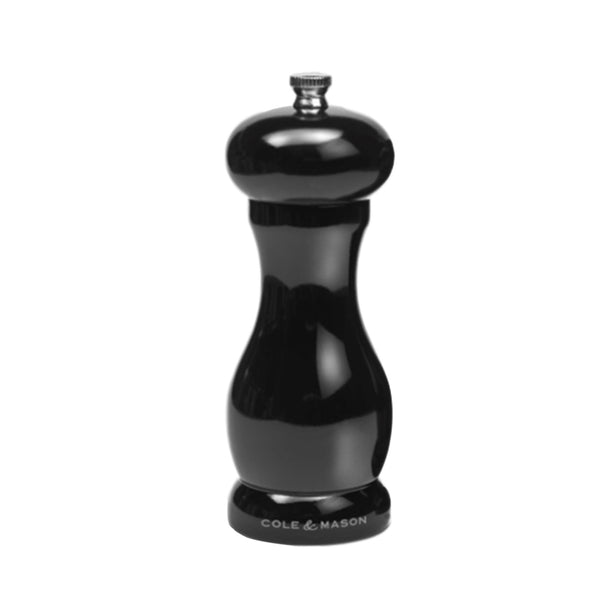 Cole & Mason Precision Salt Mill Black Gloss Oxford