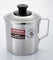 Zebra Oil Filter Pot W/Hdle & Spout 1.0Ltr